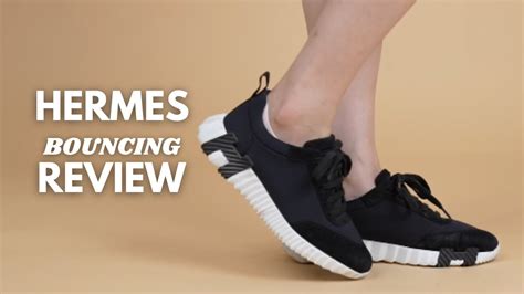 SNEAKER REVIEWS: Hermes Bouncing Sneaker Review + Try.